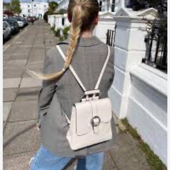 Topshop Mini Faux Leather Backpack - Picture 2 of 6